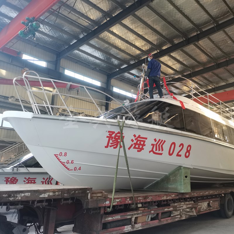 廠家供應玻璃鋼客船，巡邏艇，交通艇，公務接待艇，觀光艇，游艇